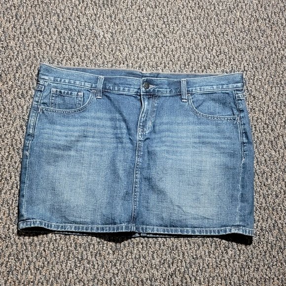 Old Navy Denim Skirt Waist Size 40 Size XXL - Picture 3 of 11